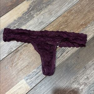 Jessica Simpson Purple Lace Panties